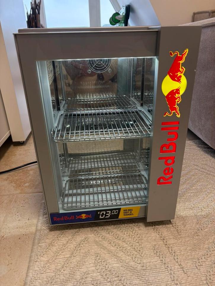 Originele Red Bull mini-frigo / displaykoelkast – topstaat, Zakelijke goederen, Horeca | Keukenapparatuur, Koelen en Vriezen, Gebruikt