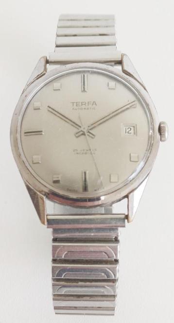 Montre automatique TERFA vintage disponible aux enchères