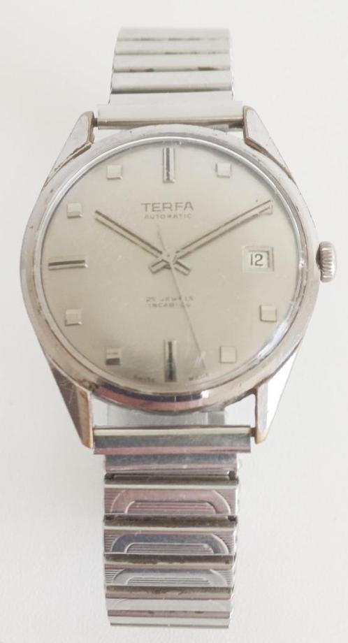 Uurwerk vintage TERFA  automaat, Verzamelen, Retro, Overige typen, Ophalen of Verzenden
