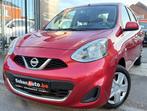 Nissan Micra 1.2 Essence EURO 6 B 2016, Auto's, Euro 6, 5 deurs, ABS, Rood