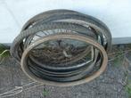 oude fietswielen 1houten velg, Ophalen, Gebruikt, Oldtimer