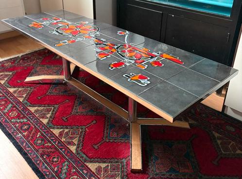 Vintage salontafel Adri Belarti, Huis en Inrichting, Tafels | Salontafels, Gebruikt, Ophalen