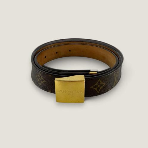 Louis Vuitton monogram riem dames, Kleding | Dames, Riemen en Ceinturen, Gedragen, Tailleriem, 80 tot 90 cm, 3 tot 5 cm, Bruin