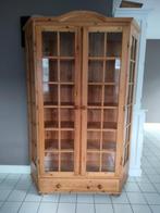 Landelijke vitrinekast, Huis en Inrichting, Ophalen, 100 tot 150 cm, Landelijk, 25 tot 50 cm