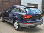 Audi Q7 3.0Tdi V6 7Zit Navi/Pano/Cruise/BtwVAT, Auto's, Audi, Automaat, Euro 5, Blauw, 7 zetels