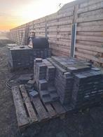 Betonklinkers 15x15 gratis af te halen, Ophalen, Gebruikt, Klinkers, 10 m² of meer