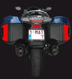 Reflectie stickers BMW K1600/R1200RT LC koffers ROOD of WIT