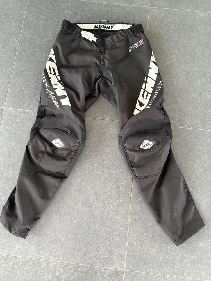 Pantalon moto quad cross Kenny track Raw 30-32 US, Motoren, Kleding | Motorkleding, Ophalen