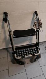 Rollator met 4 wielen, 2 remmen met zitje als nieuw, Diversen, Rollators, Ophalen, Zo goed als nieuw