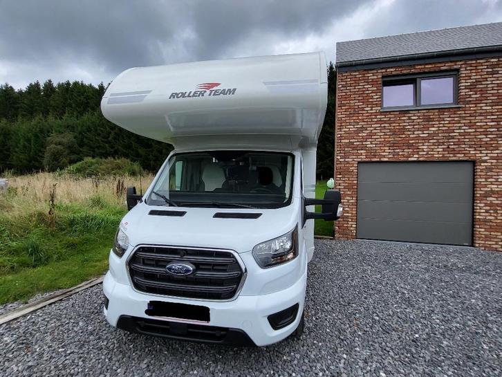 ROLLER TEAM KAMPEERBUS, Caravans en Kamperen, Mobilhomes, Particulier, meer dan 6, Alkoof, Ford, Ford, Diesel, Handgeschakeld