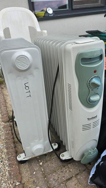 2 elektrische radiators beschikbaar voor biedingen
