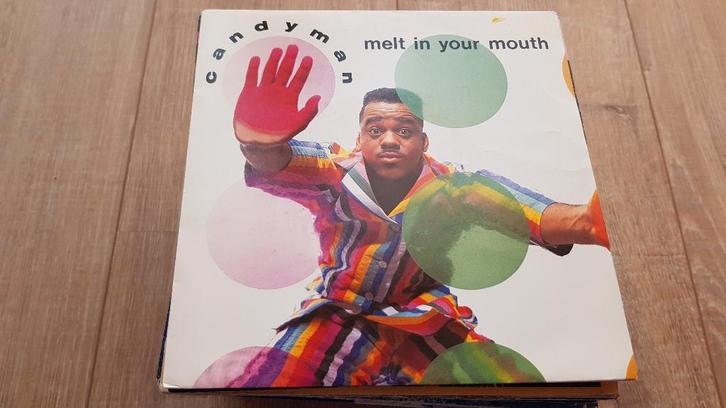 7" Candyman - Melt in your mouth, CD & DVD, Vinyles Singles, Utilisé, Single, Hip-hop et Rap, 7 pouces, Enlèvement ou Envoi