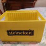 Mini kratje heineken l 20 cm h 11cm breedte 14.5 cm, Ophalen of Verzenden, Zo goed als nieuw, Heineken
