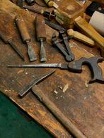 Mooi lot antiek gereedschap, Antiek en Kunst, Antiek | Gereedschap en Instrumenten, Ophalen of Verzenden