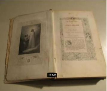 Livre ancien de 1835 - Imitation de Jesus-Christ