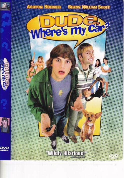 Dude, Where's My Car? (2000) Ashton Kutcher - Sean William S, Cd's en Dvd's, Dvd's | Komedie, Gebruikt, Actiekomedie, Alle leeftijden