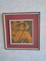 Klassiek schilderij. Vrouw met fruitmand, Antiek en Kunst, Ophalen