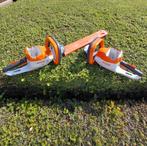Stihl HSA 56 Heggenschaar 45cm - met extra body, Tuin en Terras, Ophalen, Gebruikt, Accu, Stihl