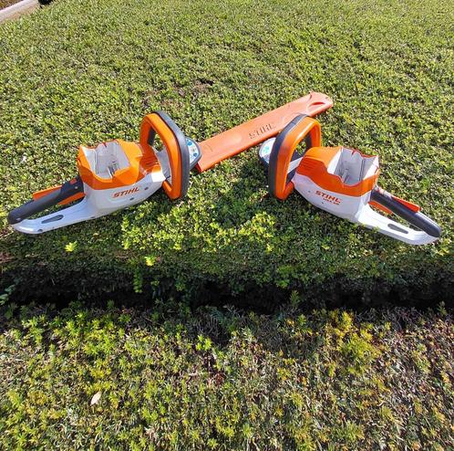 Stihl HSA 56 Heggenschaar 45cm - met extra body, Tuin en Terras, Heggenscharen, Gebruikt, Accu, Ophalen