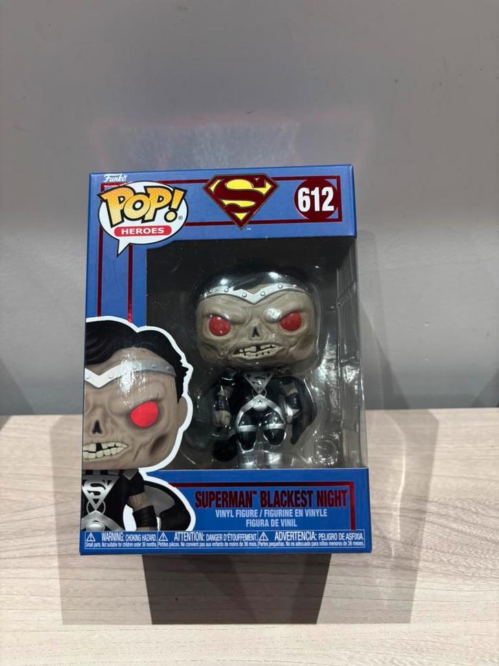 Superman blackest night 612 Funko Pop! Heroes - DC, Verzamelen, Poppetjes en Figuurtjes, Zo goed als nieuw, Ophalen of Verzenden