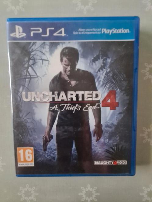 UNCHARTED 4: A Thief’s End, PS4, Consoles de jeu & Jeux vidéo, Jeux | Sony PlayStation 4, Comme neuf, Autres genres, À partir de 16 ans