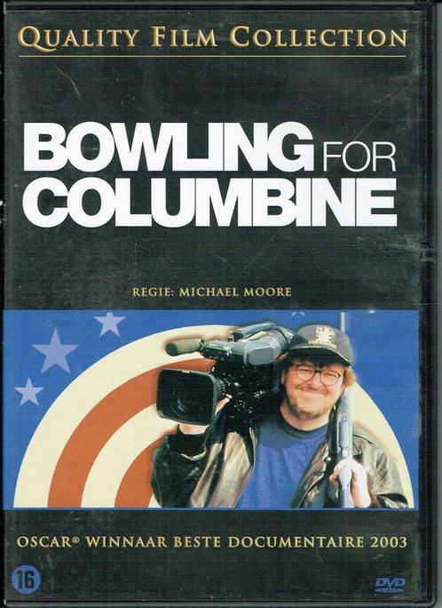 Bowling for Columbine (2002) Michael Moore - Charlton Heston, CD & DVD, DVD | Documentaires & Films pédagogiques, Comme neuf, Guerre ou Policier