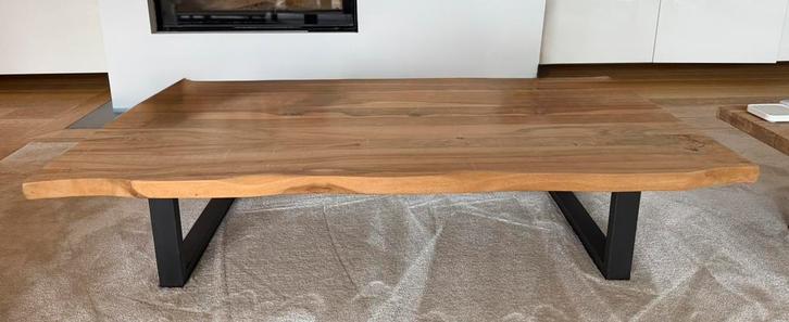 Tables basses XOOON – Bois massif – Set de 2, Maison & Meubles, Tables | Tables de salon, Métal, Enlèvement