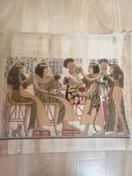 Egyptische taferelen in papyrus., Ophalen