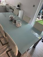 Eettafel 6 stoelen, Huis en Inrichting, Ophalen, Zo goed als nieuw