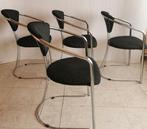 4 vintage stoelen, Huis en Inrichting, Stoelen, Ophalen, Gebruikt