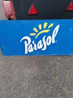 3 Ijzeren parasol platen, Ophalen, Gebruikt