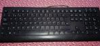 AZERTY bekabeld toetsenbord, Computers en Software, Toetsenborden, Ophalen, Gebruikt, Multimediatoetsen, Azerty