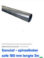 Spiraalbuis 180mm , lengte 3m, Doe-het-zelf en Bouw, Ophalen of Verzenden, Nieuw