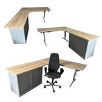 elektrisch Wing Bureau Halifax blad 180x240cm x hoogte verst, Ophalen, Elektrisch, Zo goed als nieuw, Bureau