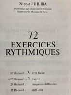 72 exercices rythimiques Gérard Billaudot editor, Muziek en Instrumenten, Gebruikt, Ophalen