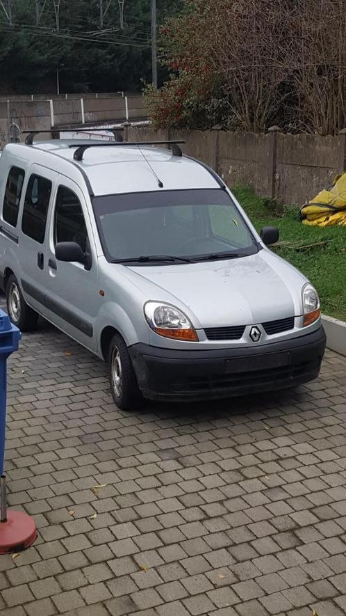 Renault Kangoo 5pl lichte vracht AIRCO 2004, Auto's, Renault, Particulier, Kangoo, Airconditioning, Boordcomputer, Centrale vergrendeling