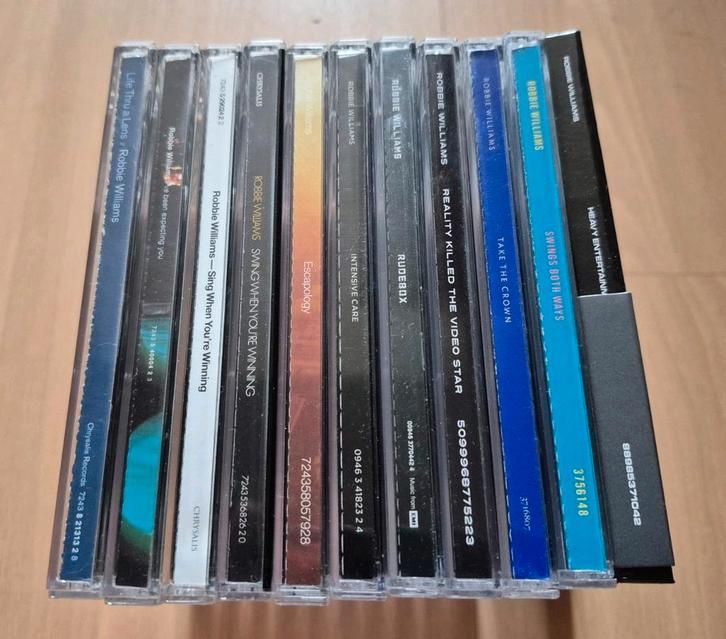 13 cd's van Robbie Williams, CD & DVD, CD | Pop, Comme neuf, Enlèvement ou Envoi