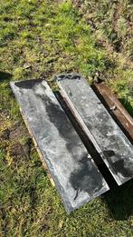 Natuursteen zwart, Doe-het-zelf en Bouw, Tegels, Ophalen, 60 cm of meer, Gebruikt, Overige typen