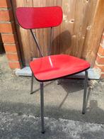 Rode Formica stoel, Huis en Inrichting, Ophalen, Gebruikt