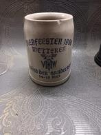 Bierpot Bierfeesten Wetteren 1960, Verzamelen, Gebruikt, Ophalen of Verzenden, Gebruiksvoorwerp