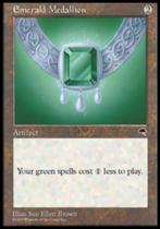 Emerald Medallion - TMP - MTG - EX, Hobby & Loisirs créatifs, Jeux de cartes à collectionner | Magic the Gathering, Enlèvement ou Envoi