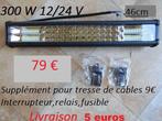 Barre Rampe Led 120 W a  500 W  12/24 V, Enlèvement ou Envoi, Neuf, Daihatsu