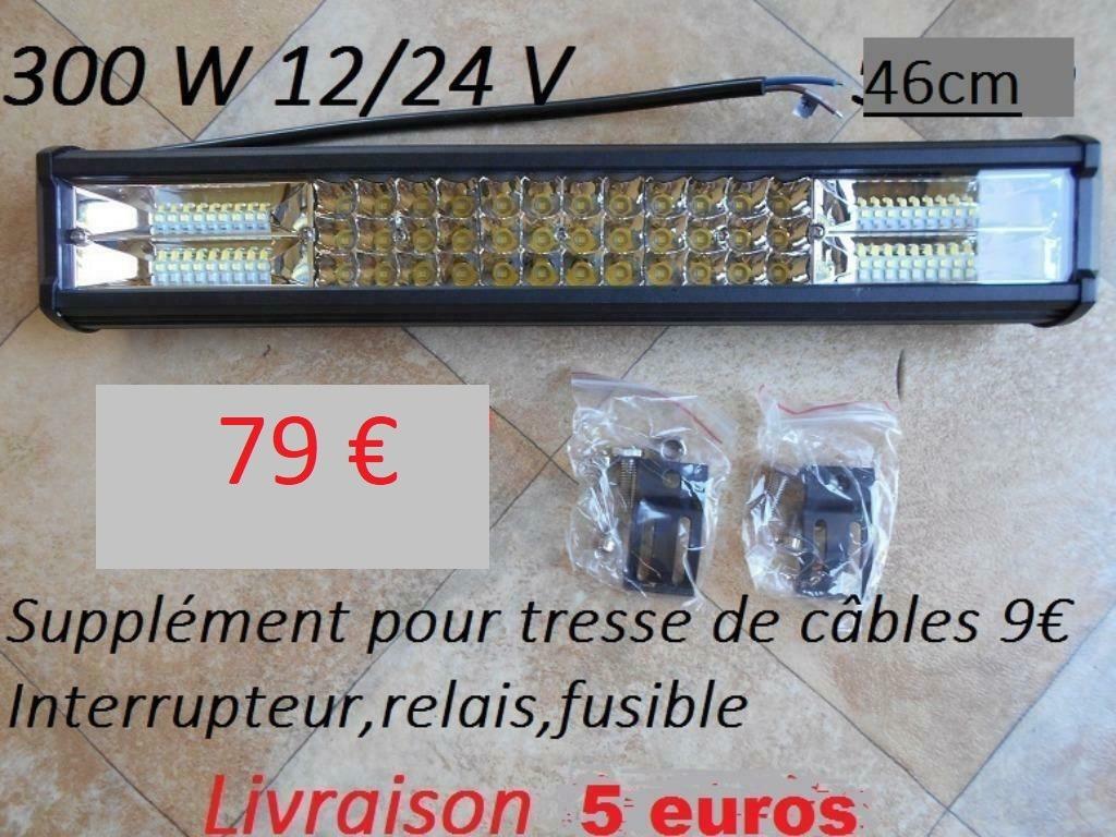 Spot Longue portée LED MOTO 18w - 12v à 5 euros !!!! 