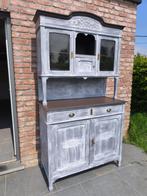 Magnifique Vaisselier double corps, Huis en Inrichting, Kasten | Buffetkasten, Ophalen, Zo goed als nieuw, Eikenhout