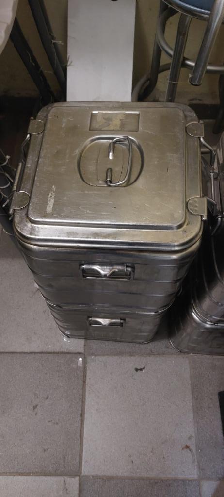 Dubbelwandige ketel, Huis en Inrichting, Keuken | Complete keukens, Gebruikt, Dubbelwandige keuken, Grijs, Ophalen