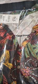 NIEUW - 2 topjes bloemenmotief met ¾ mouwen, Overige kleuren, Maat 46/48 (XL) of groter, Nieuw, Ophalen of Verzenden