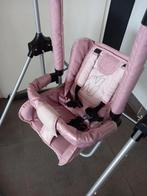 Binnen en buiten roze babyschommel Adbor N1 - 3 standen, Kinderen en Baby's, Wipstoeltjes, Schommelstoel, Met gordel(s) of riempje(s)