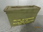 Ammo-box Munitie kistje .30 MG Box USA metalen ammobox, Enlèvement ou Envoi, Armée de terre, Autres types
