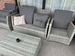 Loungeset, Tuin en Terras, Tuinsets en Loungesets, Ophalen, 4 zitplaatsen, Kunststof, Gebruikt