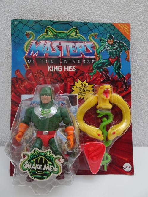 King Hiss deluxe MOTU Masters Of The Universe Origins #1 EU, Verzamelen, Poppetjes en Figuurtjes, Nieuw, Ophalen of Verzenden